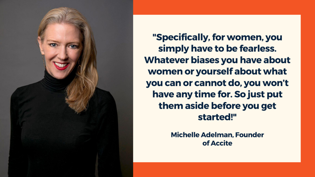 Michelle Adelman, Accite